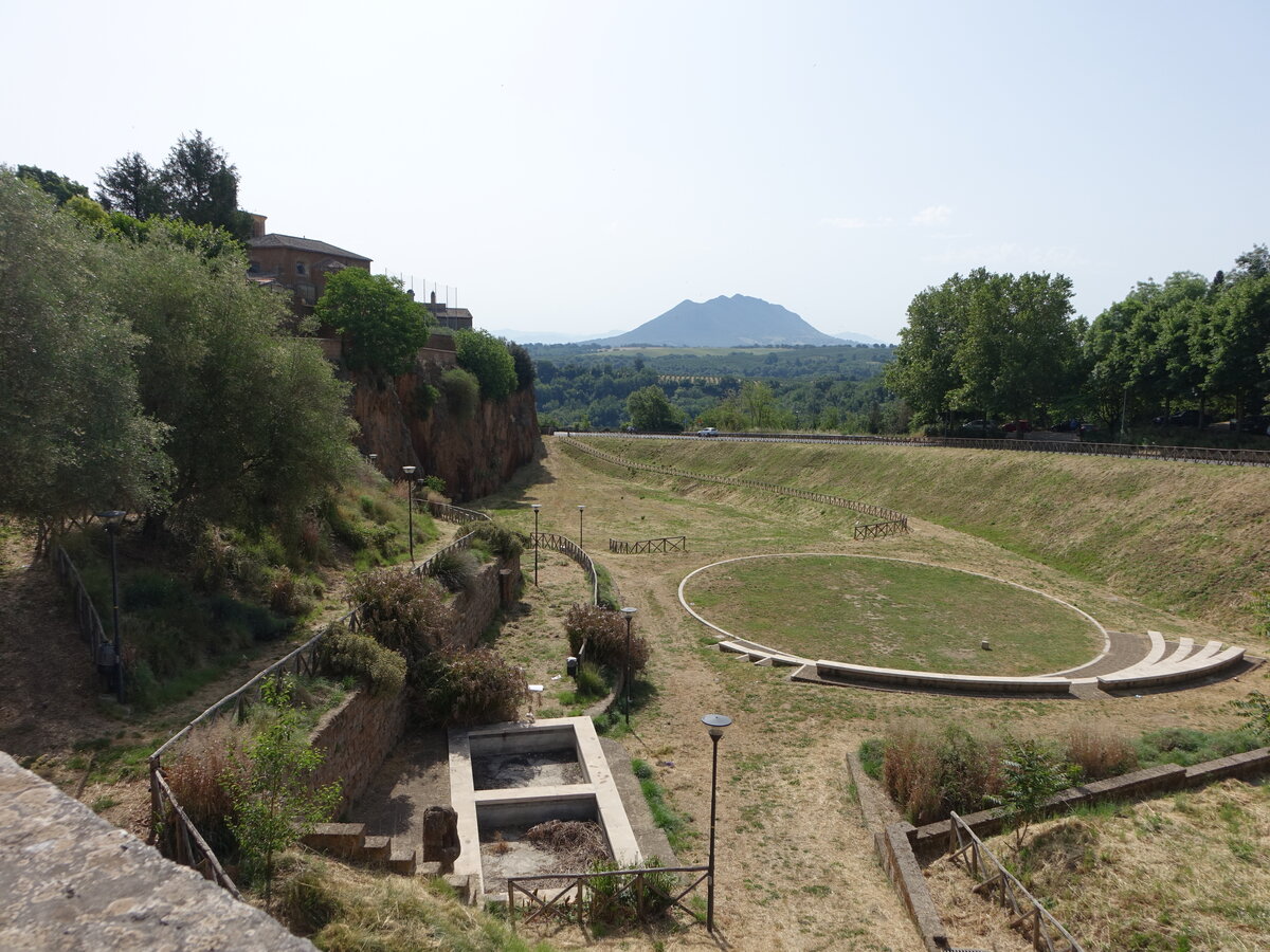 Civita Castellana, Orto de Miretto in der Via Roma (24.05.2022)