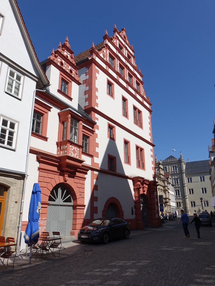 Coburg, Stadtbibliothek in der Herrngasse (08.04.2018)