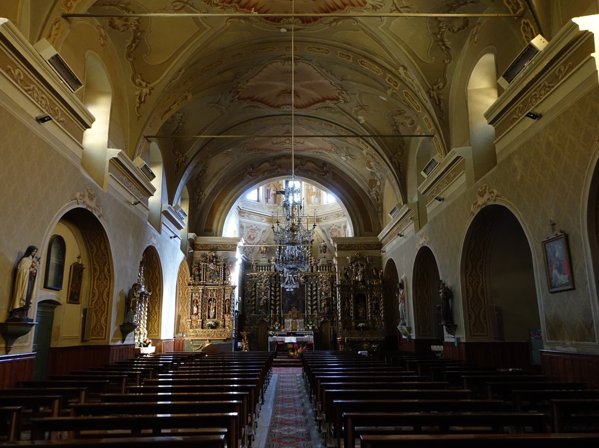 Cogne, Ritz Altre in der Pfarrkirche St. Orso (05.10.2018)