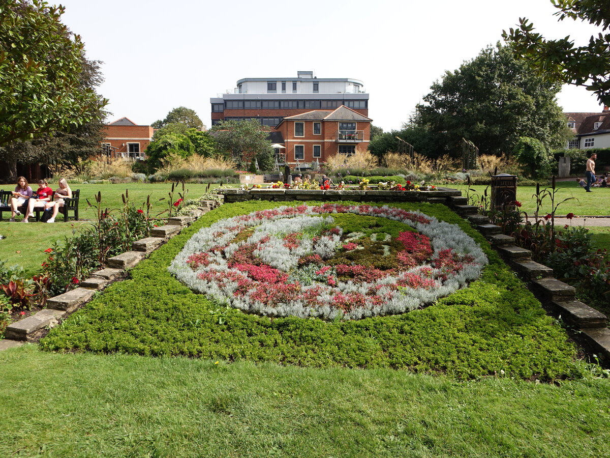 Colchester, Mosaik im Sensory Garden, angelegt von Marion Brandis (06.09.2023) 