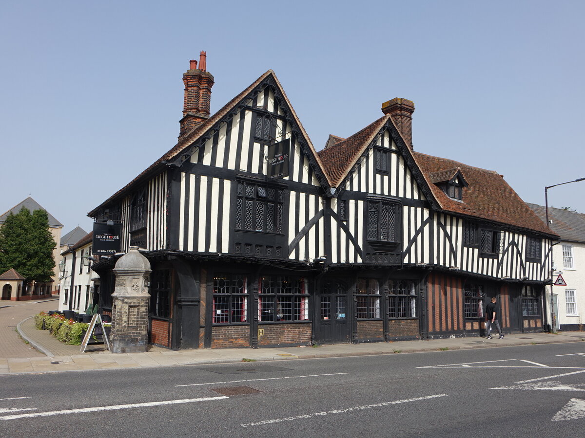 Colchester, Pub The Old Siege House in der East Street (06.09.2023)