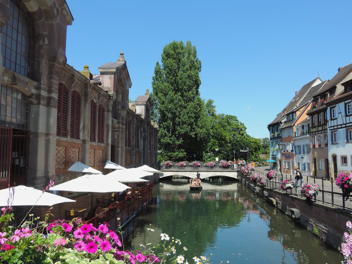 Colmar - 27. Juni 2020 : Stadtteil  Petite Venise .