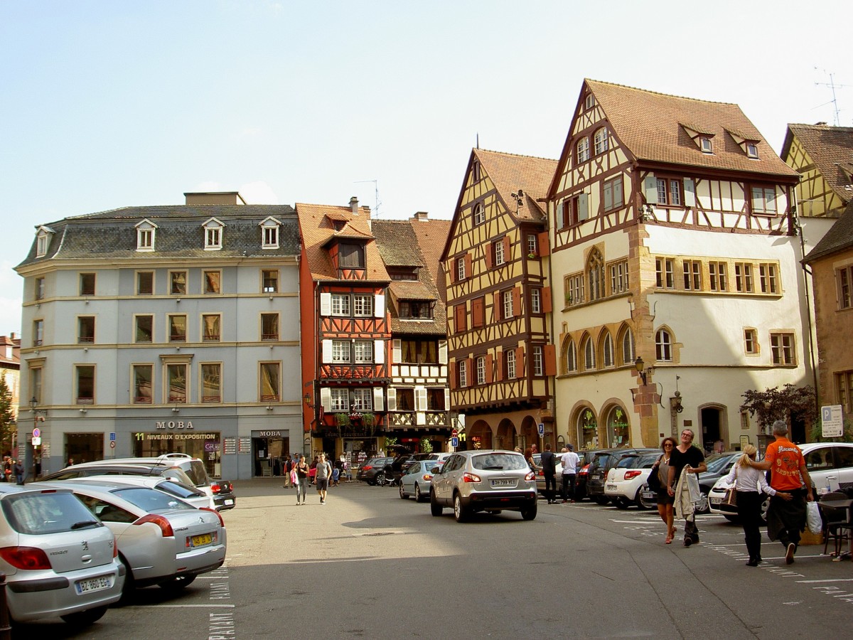 Colmar, Place de la Cathedrale (04.10.2014)