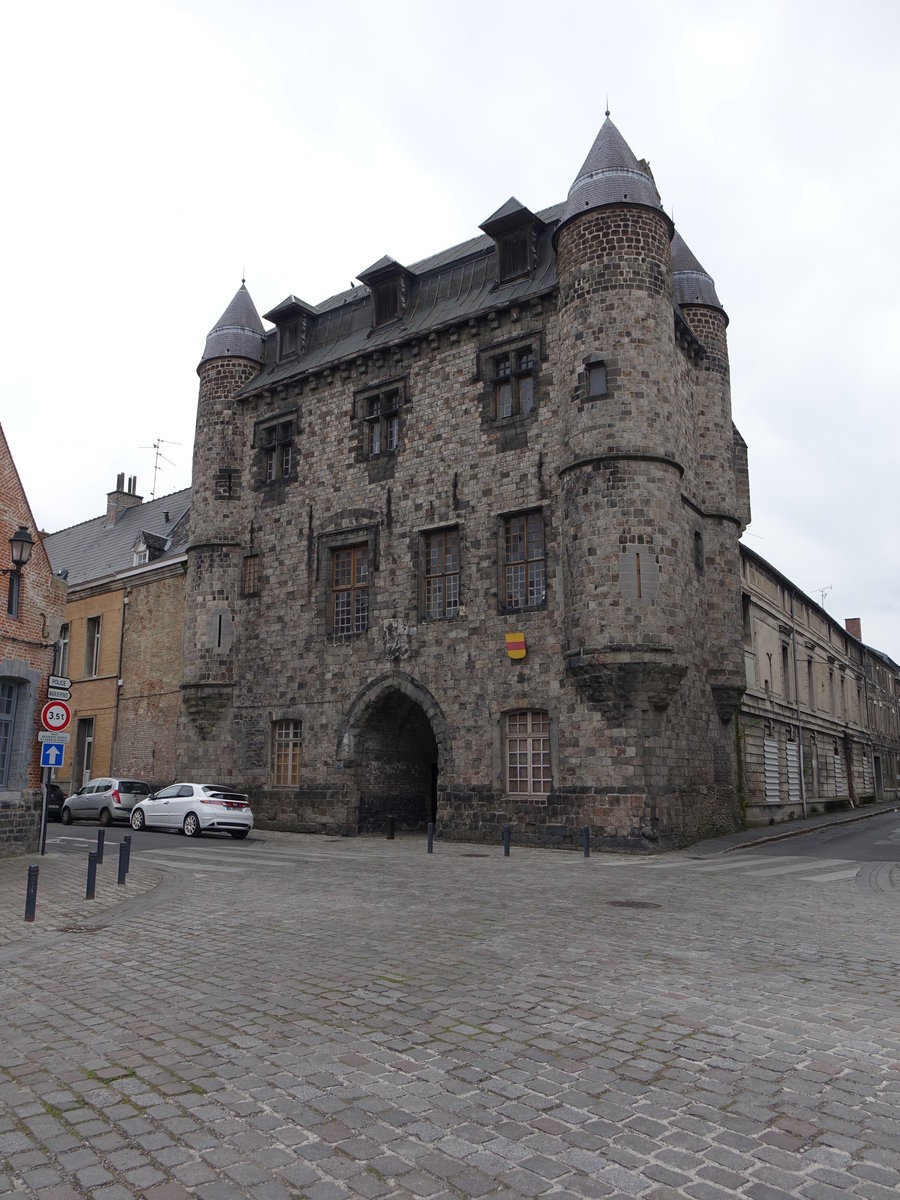 Cond-sur-l’Escaut, Schloss von Balleul, einstiger Wohnsitz der Prinzen von Conde (15.05.2016)