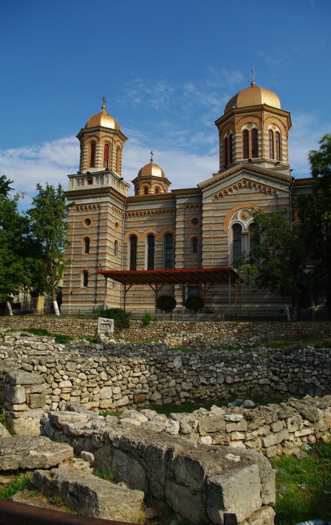 Constanza, Orthodoxe Kathedrale Petru Si Pavel, Byzantinische Basilika (07.08.2009)