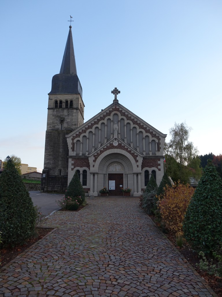 Contrexeville, Kirche St. Epvre, erbaut im 17. Jahrhundert (25.10.2015)