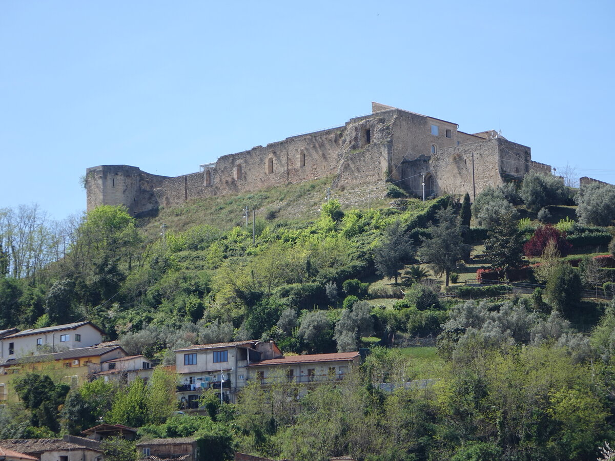 Cosenza, Castello Svevo, erbaut im 5. Jahrhundert von Byzantinern, erweitert durch Friedrich II. (06.04.2024)