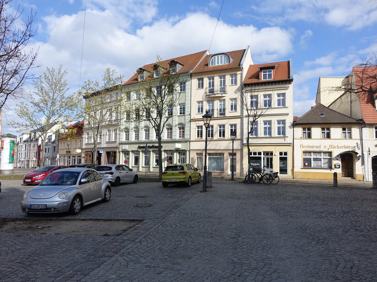 Cottbus, H�user am Oberkirchplatz (03.04.2026)