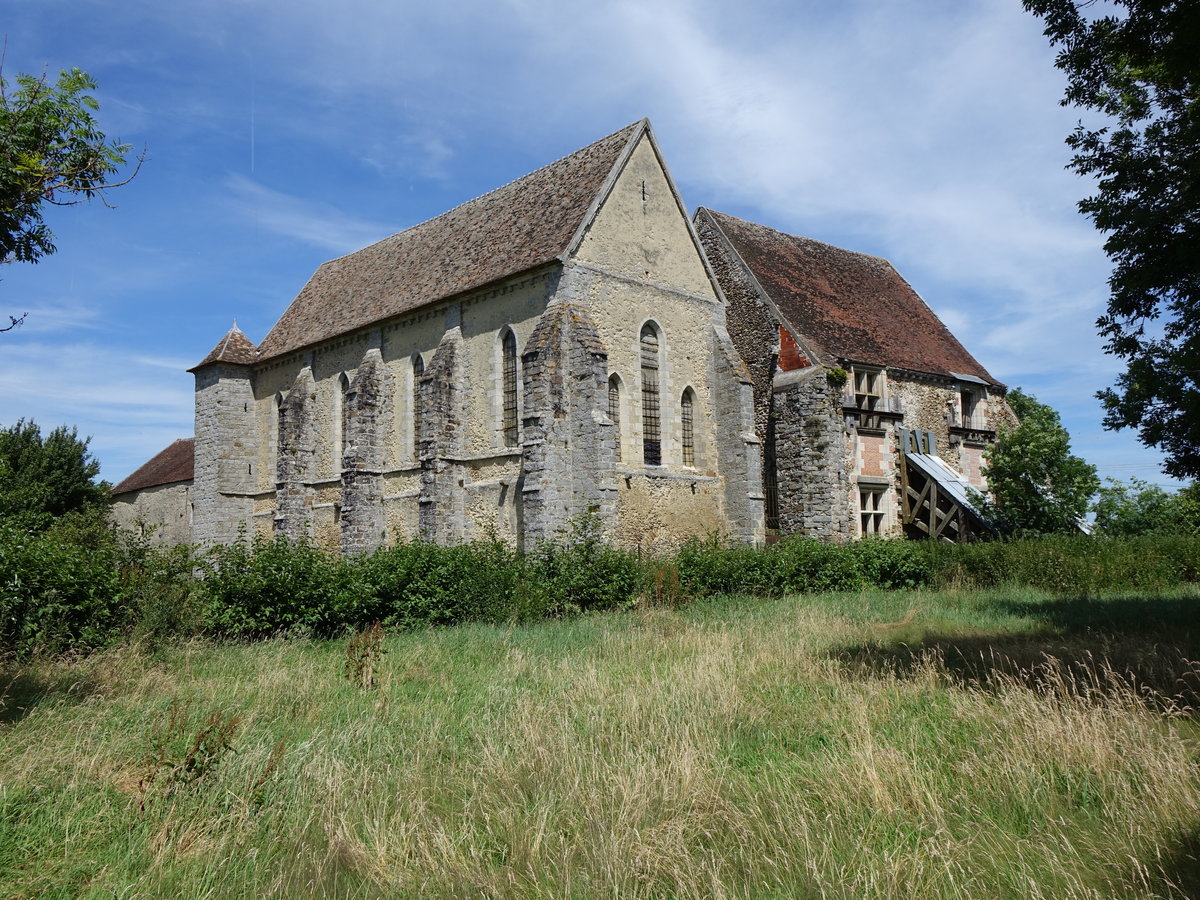 Coulommiers, gotische Kapelle der Commanderie de Templiers (10.07.2016)