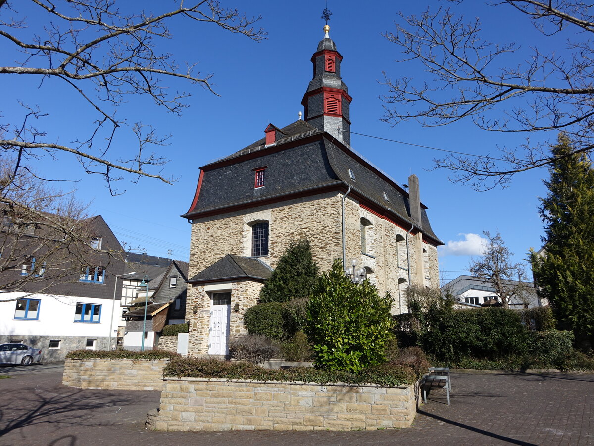 Cramberg, evangelische Kirche, erbaut 1791 (19.03.2022)