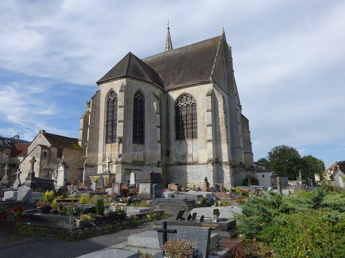 Crepy-en-Valois, romanische St. Denis Kirche (10.07.2016)