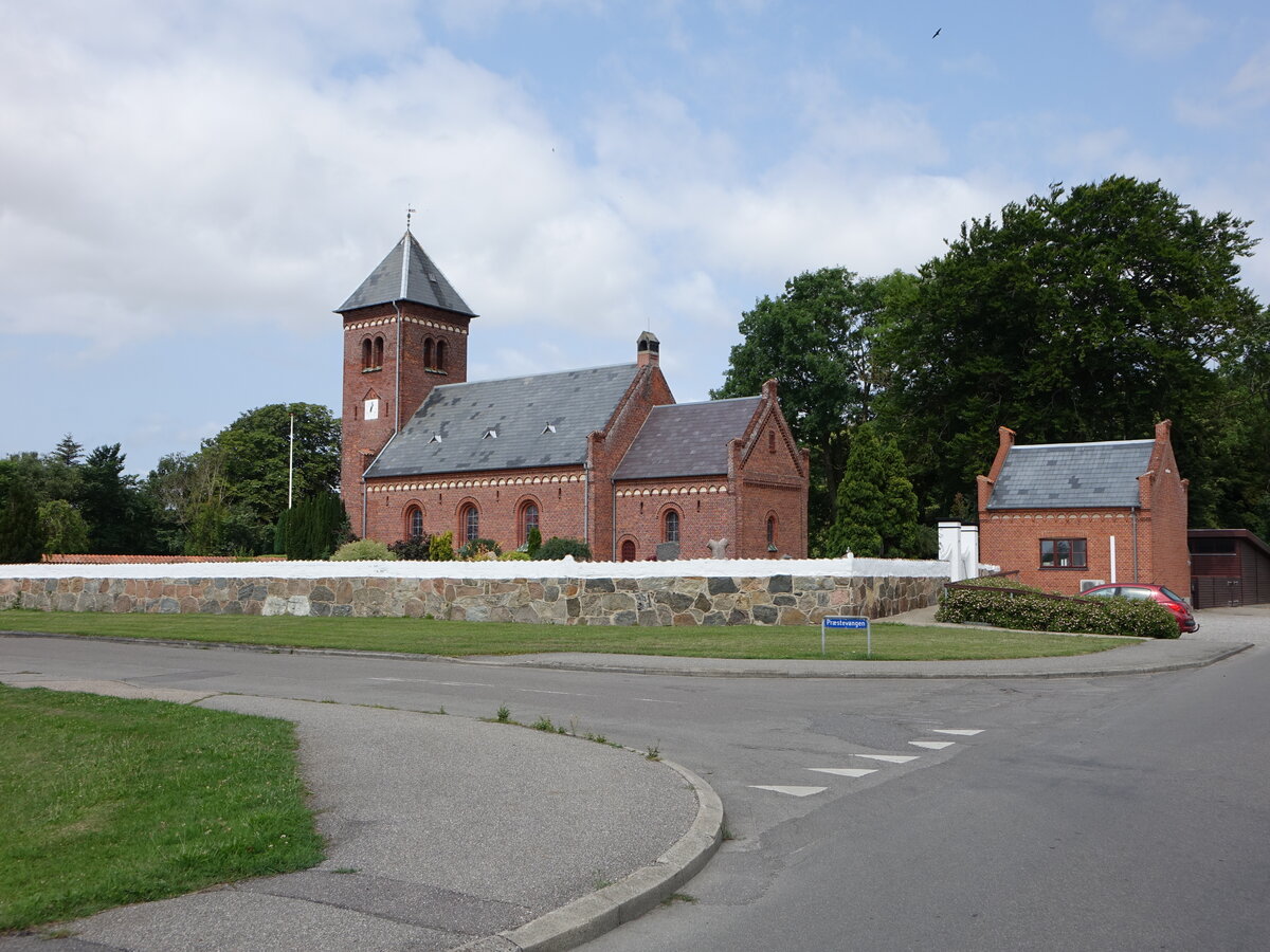 Dannemare, evangelische Dorfkirche, erbaut 1897 (18.07.2021)