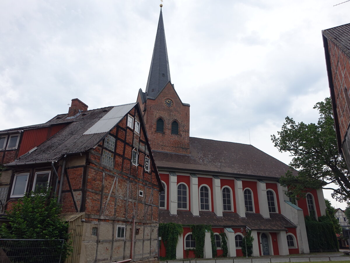 Dannenberg, evangelische St. Johannis Kirche, erbaut ab 1245 (21.06.2026)