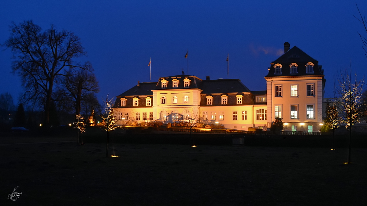 Das 1751 im Barockstil errichtete Herrenhaus in Gro Plasten ist heute ein Hotel. (Mrz 2016)