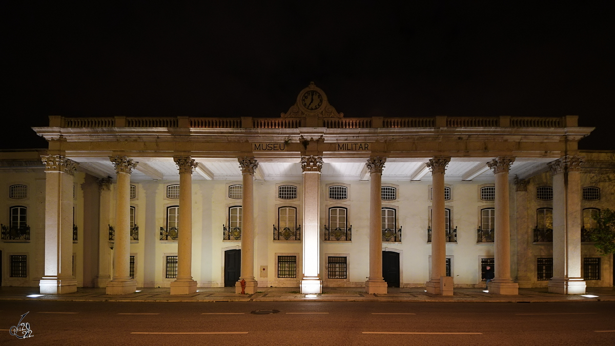 Das 1851 unter dem Namen Artilleriemuseum gegrndete Militrmuseum in Lissabon. (Januar 2017)