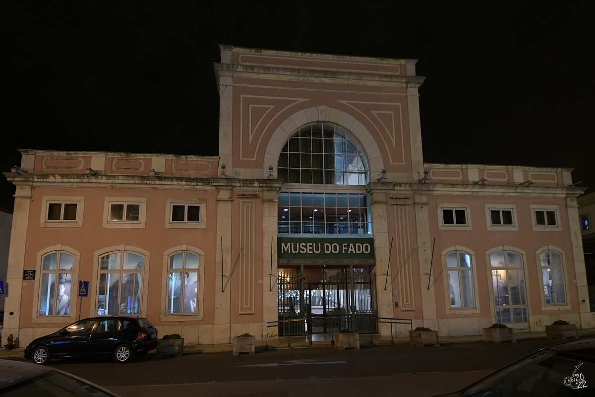 Das 1998 erffnete Museu do Fado ist ein Museum des portugiesischen Musikstils Fado. (Lissabon, Januar 2017)
