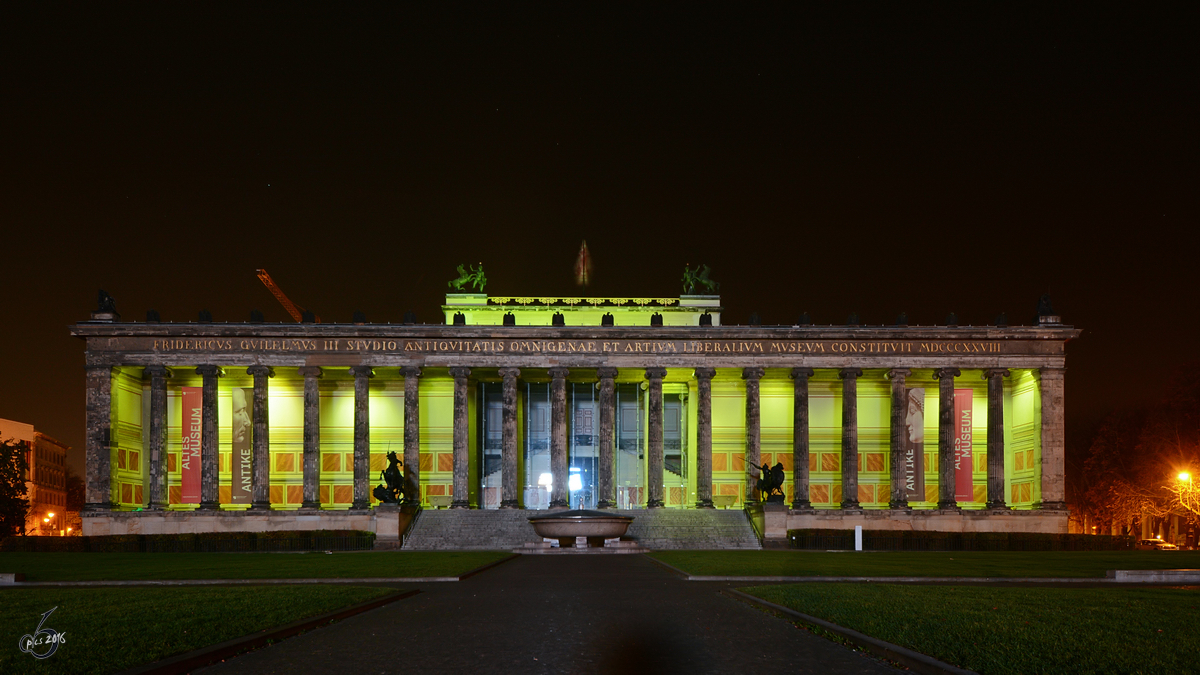 Das Alte Museum auf der Museumsinsel in Berlin-Mitte. (November 2014)