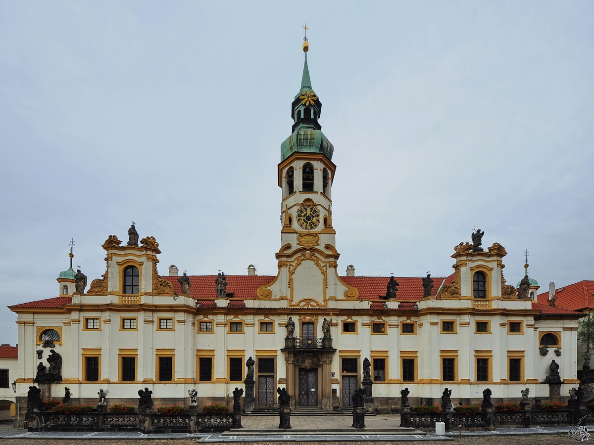 Das im Barockstil erbaute Prager Loreto befindet sich auf dem Hradschin in Prag. (September 2012)