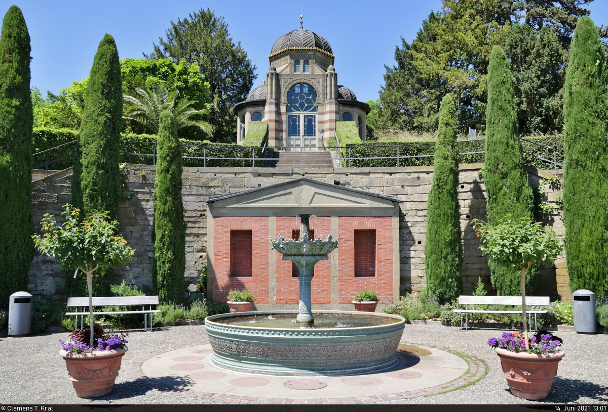 Das Belvedere in der Wilhelma Stuttgart bildet den oberen Abschluss der Subtropenterrassen. Fr Besucher ist der Pavillon aber nicht zugnglich.

🕓 14.6.2021 | 13:07 Uhr