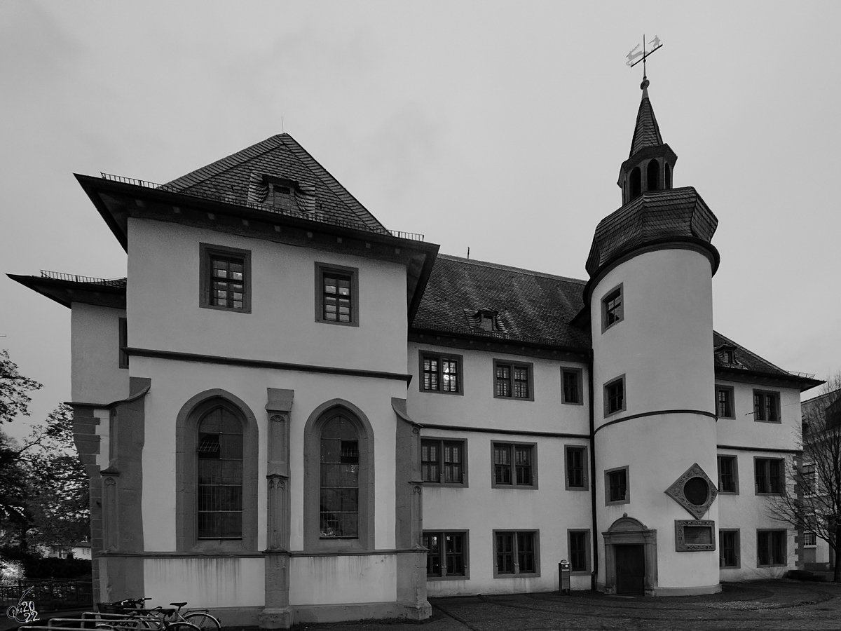 Das denkmalgeschtzte Casimirianum in Neustadt an der Weinstrae war ursprnglich eine 1578 durch den Pfalzgrafen Johann Casimir gegrndete calvinistische Universitt. (Dezember 2014)