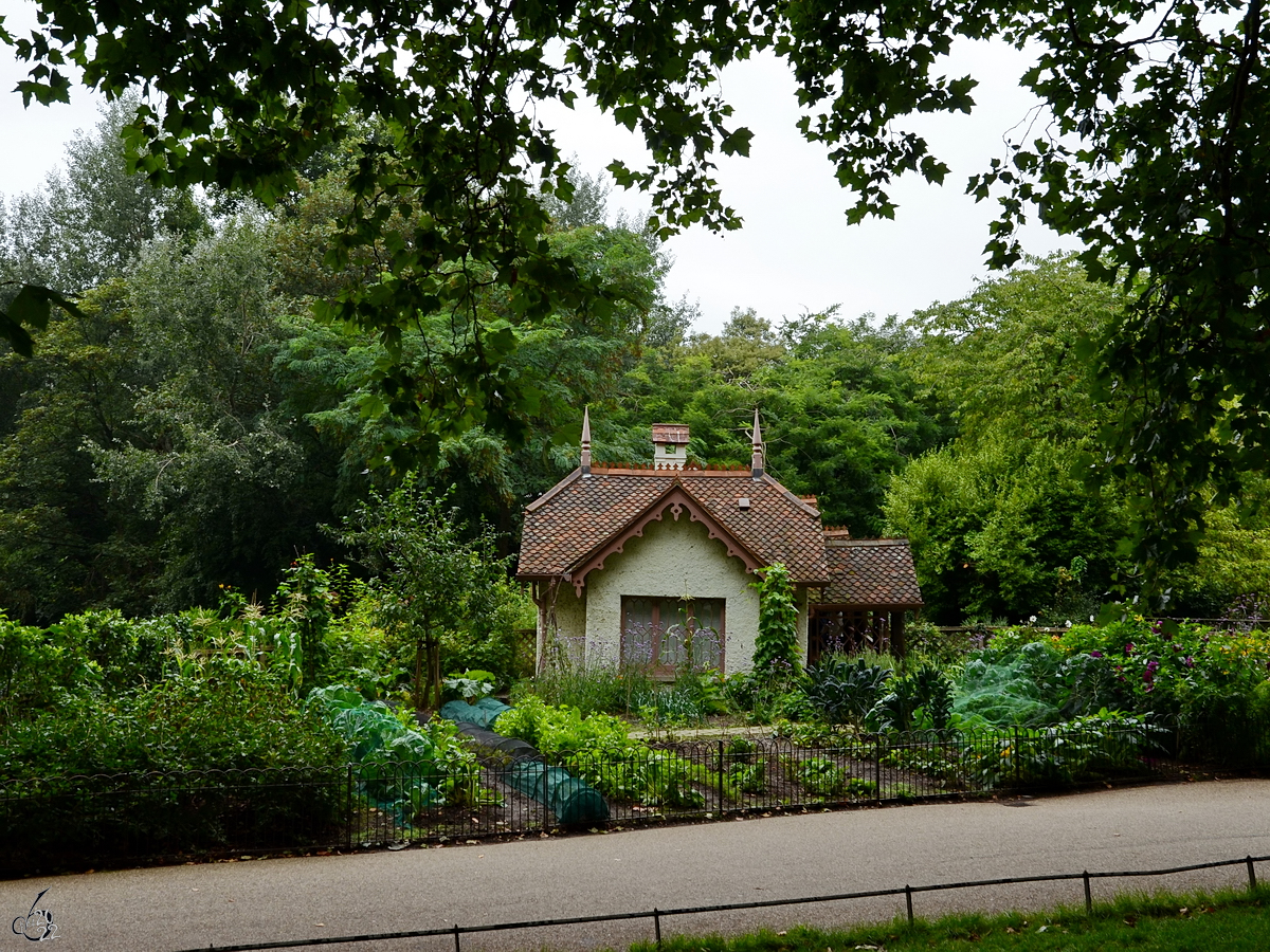 Das Duck Island Cottage ist ein lndliches Kleinod inmitten der Britischen Hauptstadt London. (September 2013)