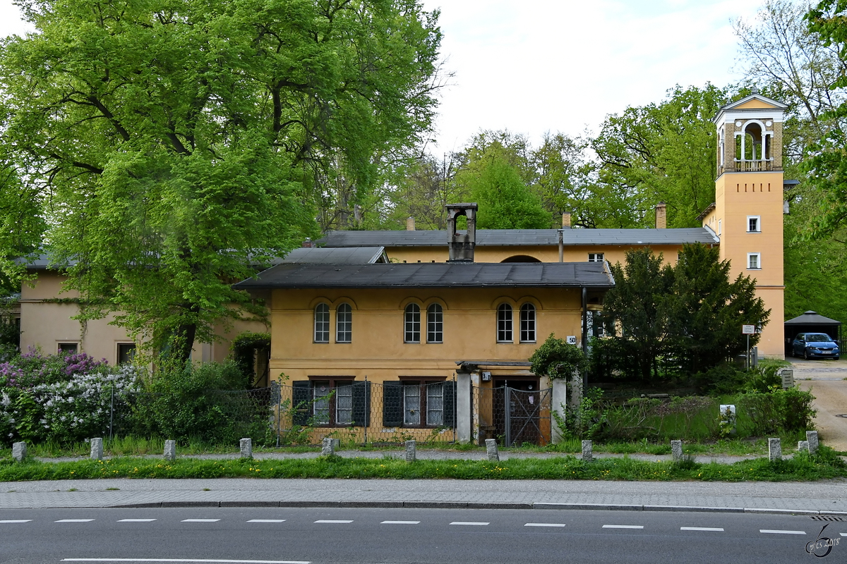 Das ehemalige Torwchterhaus im Park Klein-Glienicke. (Berlin, April 2018)
