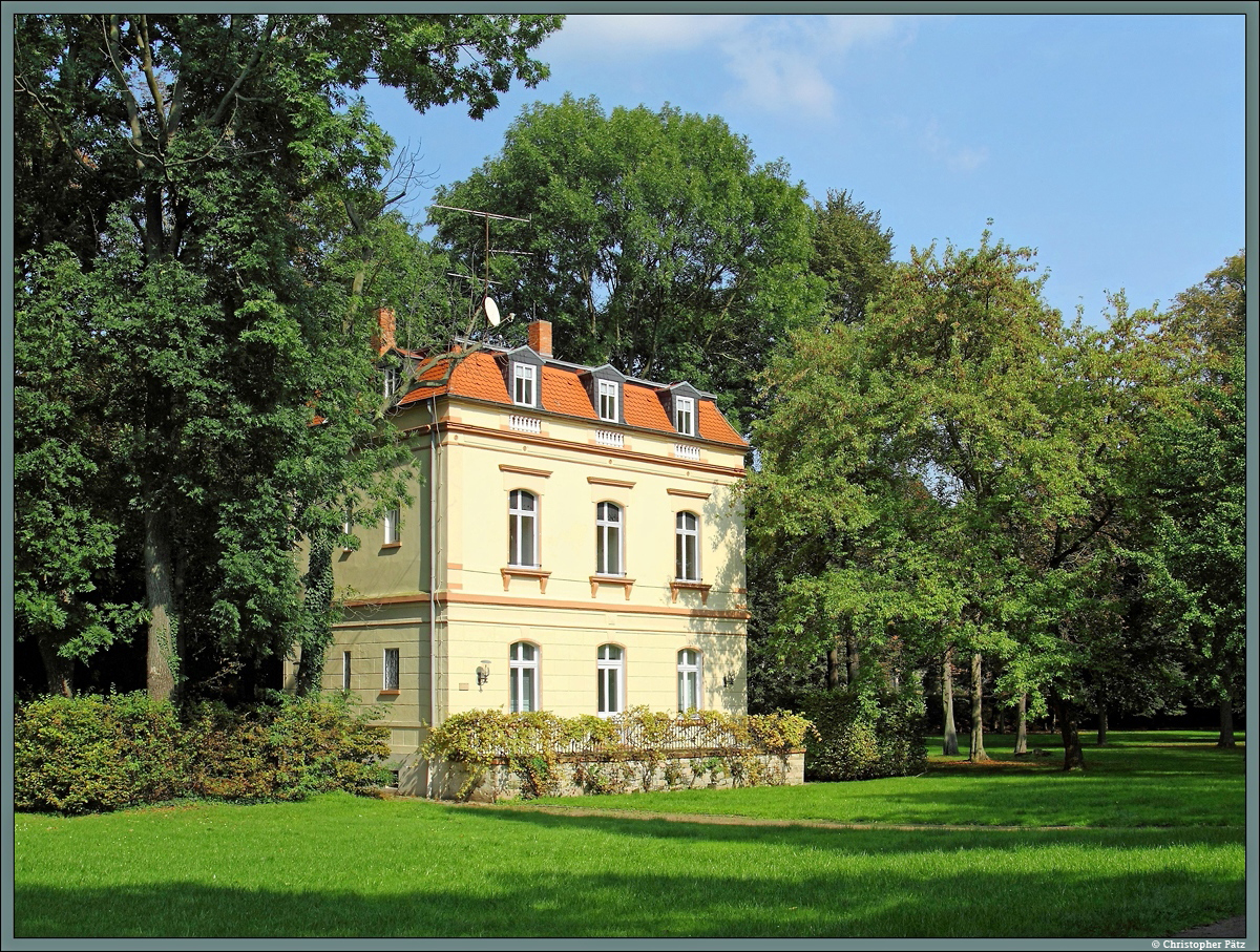 Das Gartenhaus im Kurpark von Bad Lauchstdt. (16.09.2014)