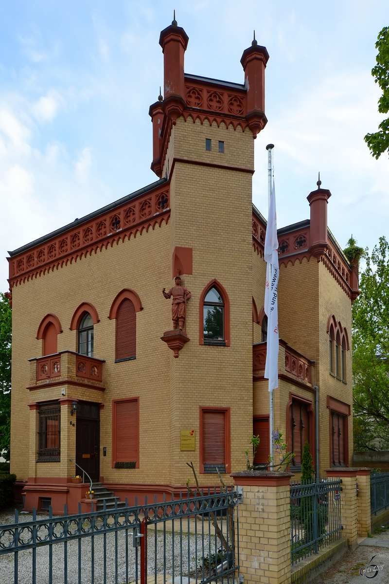 Das Gebude der Gewerkschaft Erziehung und Wissenschaft  Brandenburg Ende April 2018 in Potsdam.