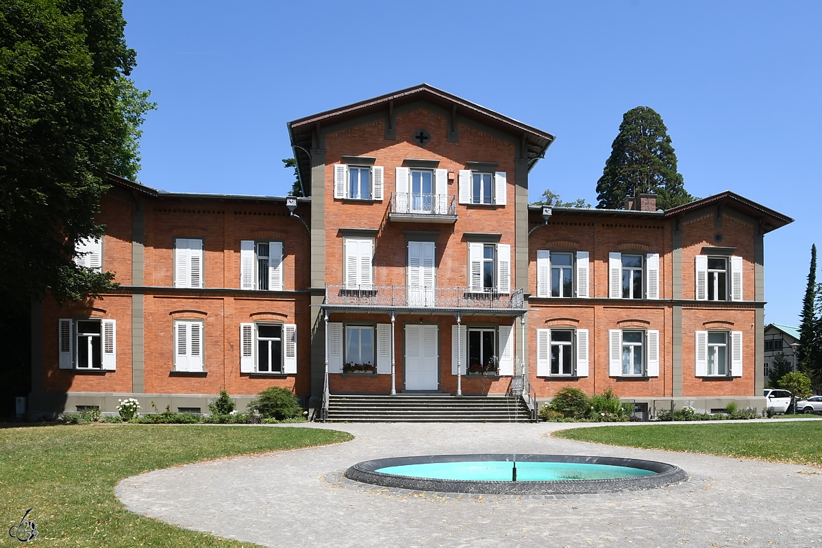 Das Gebude der Stadtverwaltung Lindau. (August 2017)