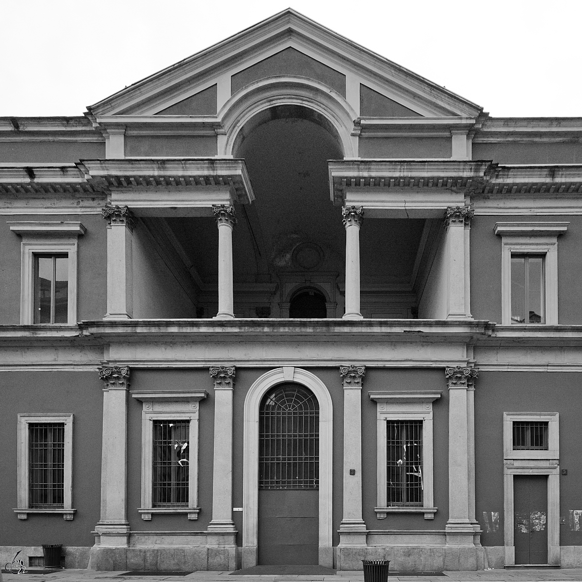 Das groes Spital (Ospedale Maggiore) oder das groes Haus (Ca’ Granda) ist heute das Hauptgebude der staatlichen Universitt Mailand. (Juni 2014)
