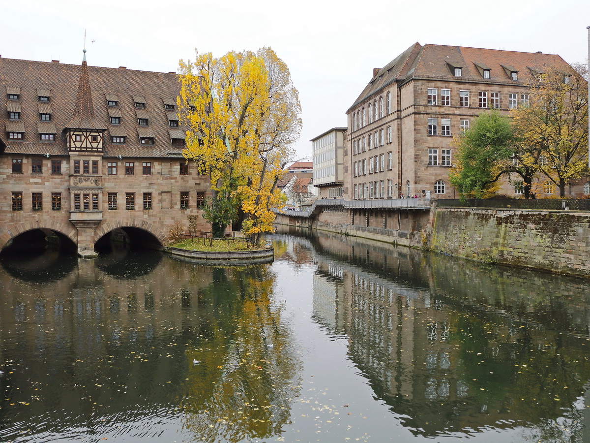 Das Heilig Geist Spital Nrnberg an der Pegnitz am 03. November 2018.