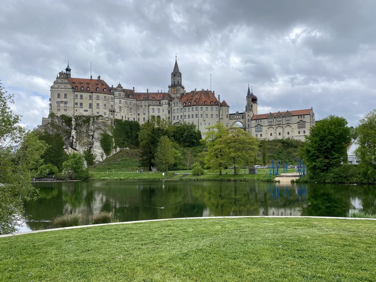 Das Hohenzollern Schlo in Sigmaringen am 12. Mai 2022.