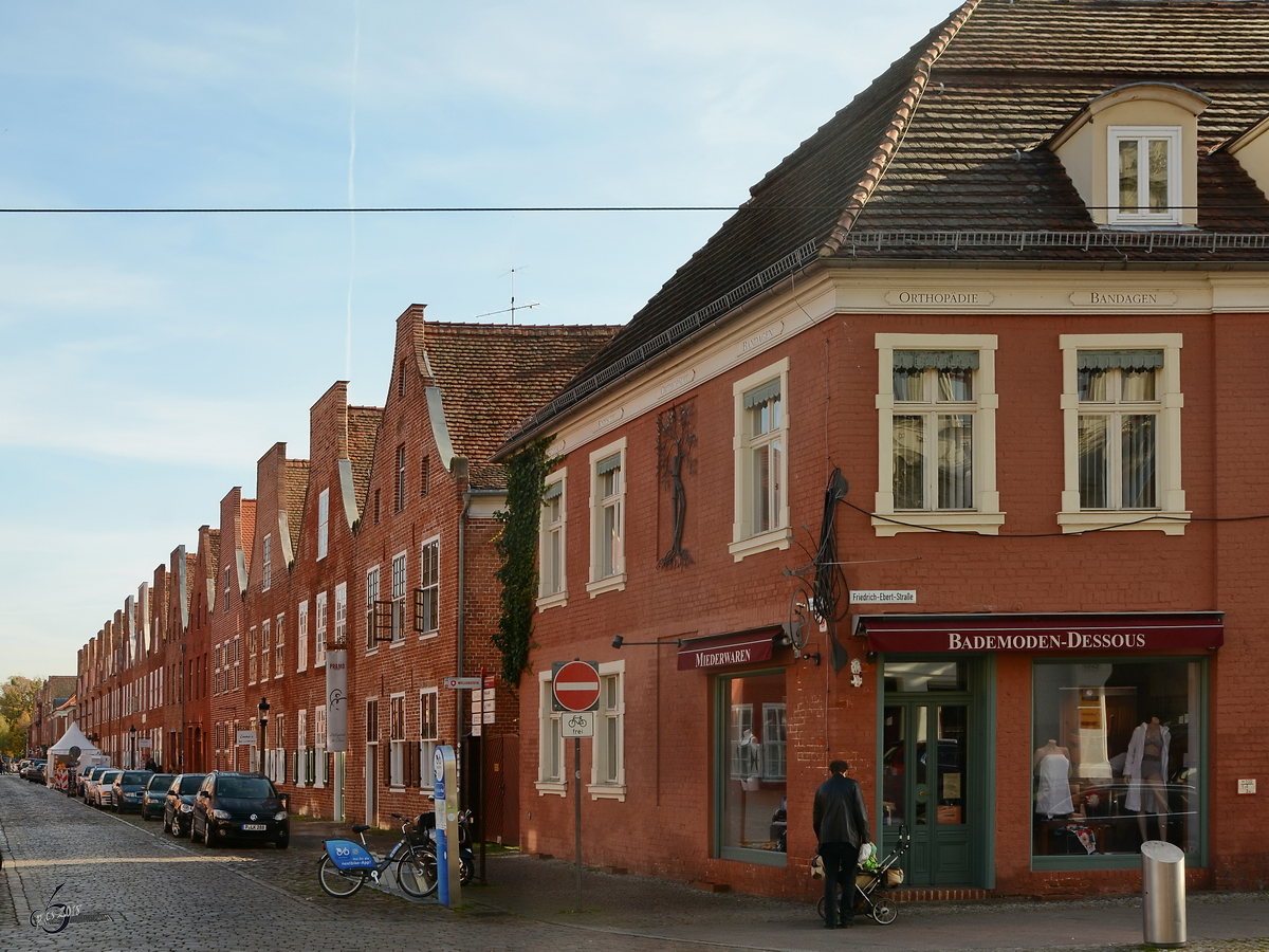 Das Hollndische Viertel Mitte November 2014 in Potsdam.