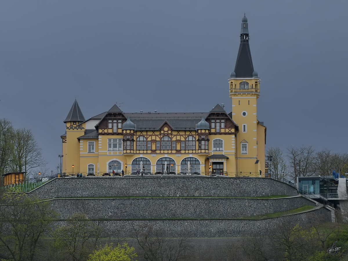 Das Hotel Větrue in Usti nad Labem. (April 2017)