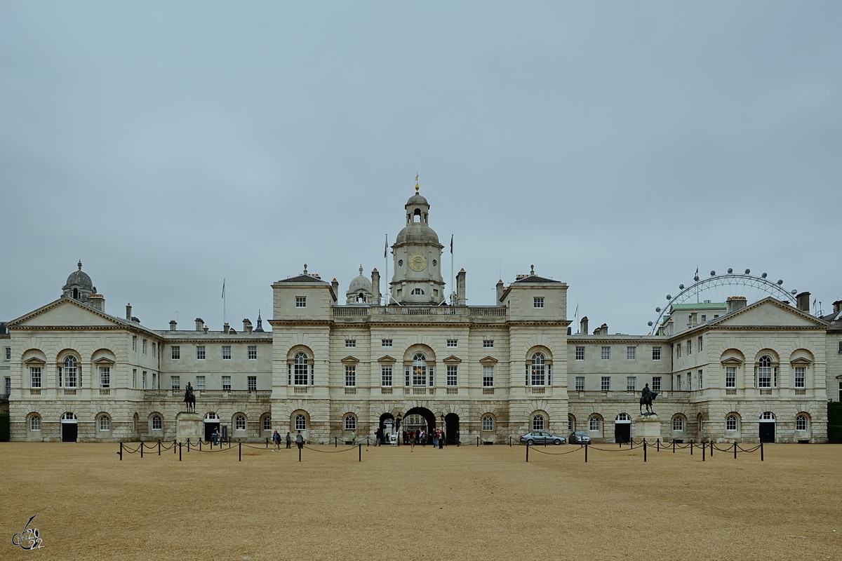 Das Household Cavalry Museum befasst sich mit der Geschichte und der heutigen Arbeit der berittenen Leibgarde der Knigin des Vereinigten Knigreichs. (London, September 2013)