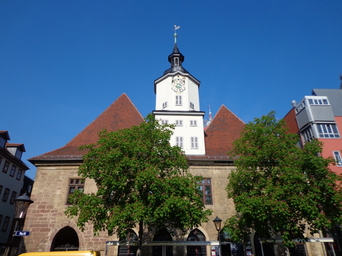 Das Jenaer Rathaus am 23.04.14
