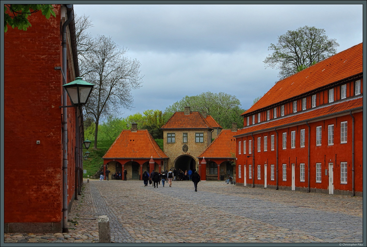 Das Kastell von Kopenhagen wurde im 17. Jahrhundert zum Schutz gegen die Schweden errichtet. Noch heute ist die gut erhaltene Anlage eine Kaserne. (28.04.2019)