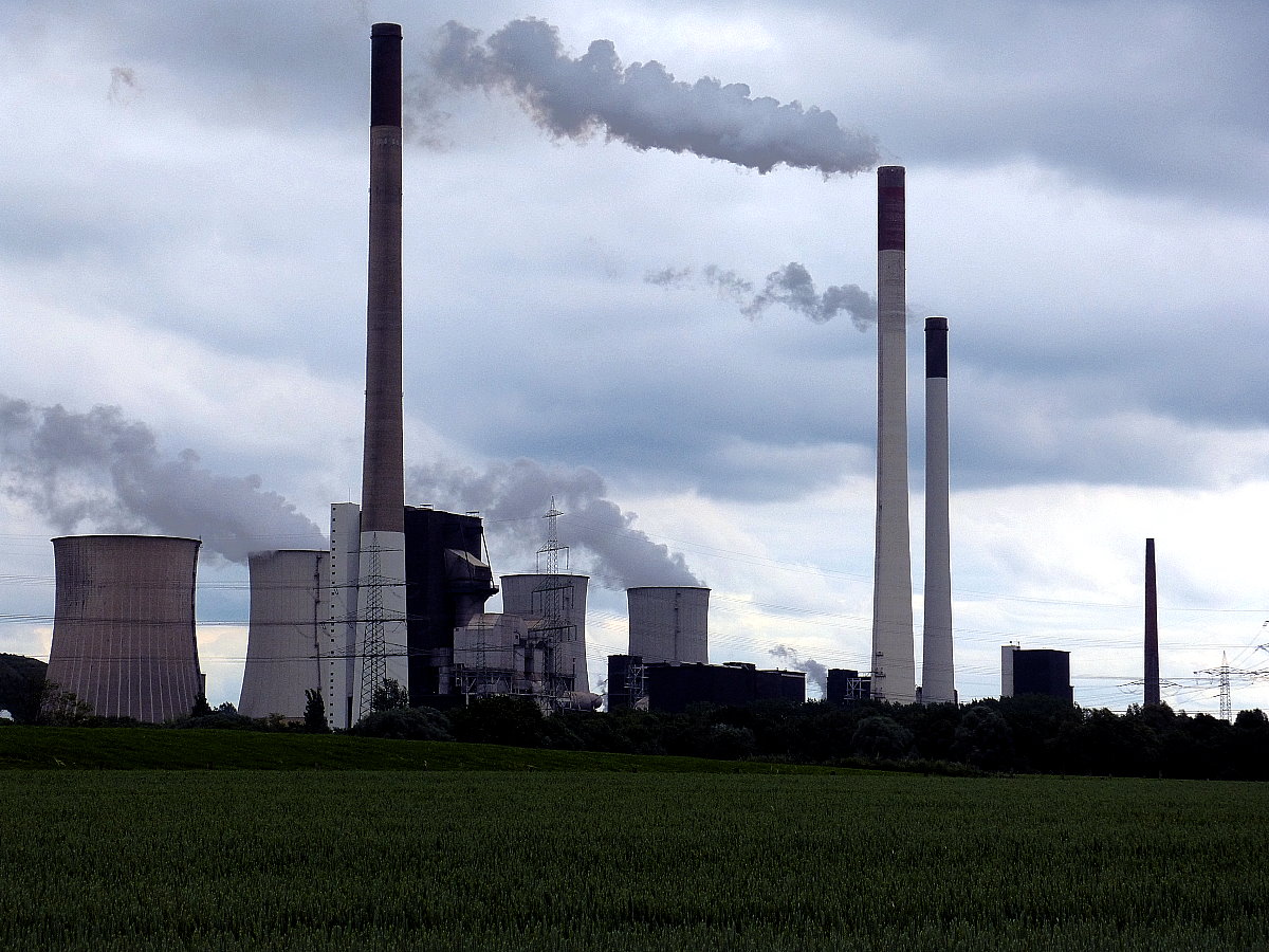 Das Kohlekraftwerk Gelsenkirchen-Scholven am 23.05.2014