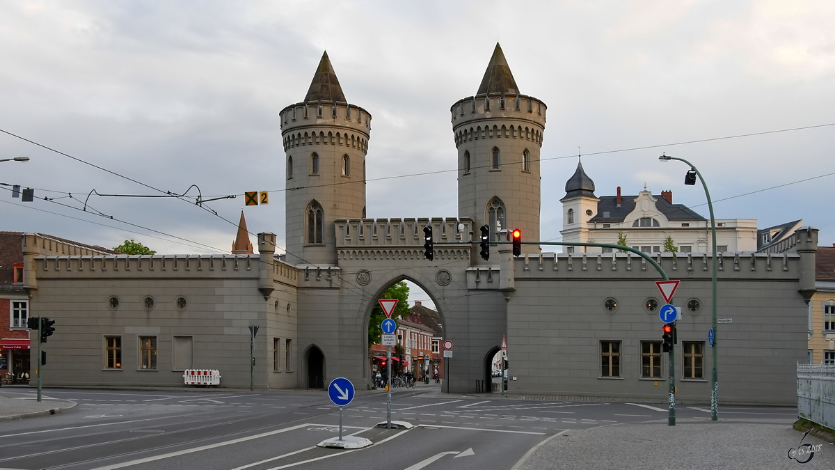 Das Nauener Tor in der Potsdamer Innenstadt. (April 2018)