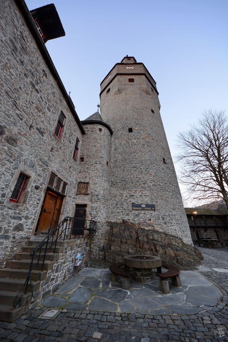 Das Neue Palais der Burg Altena. (Februar 2014)