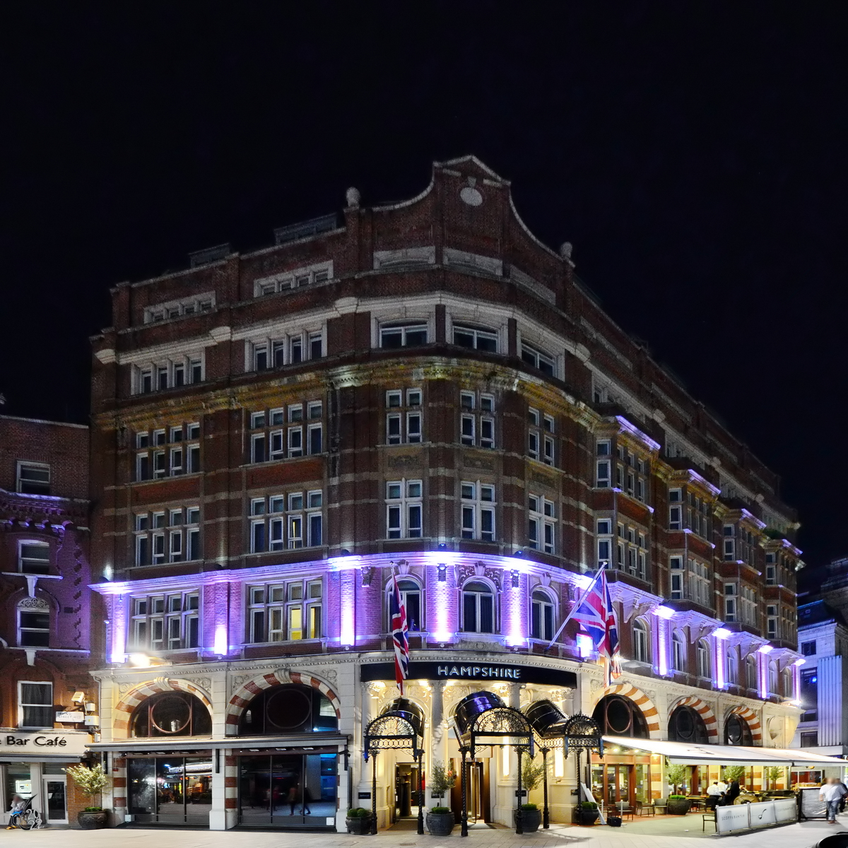 Das Radisson Edwardian Hampshire ist ein 5-Sterne-Hotel in London. (September 2013)