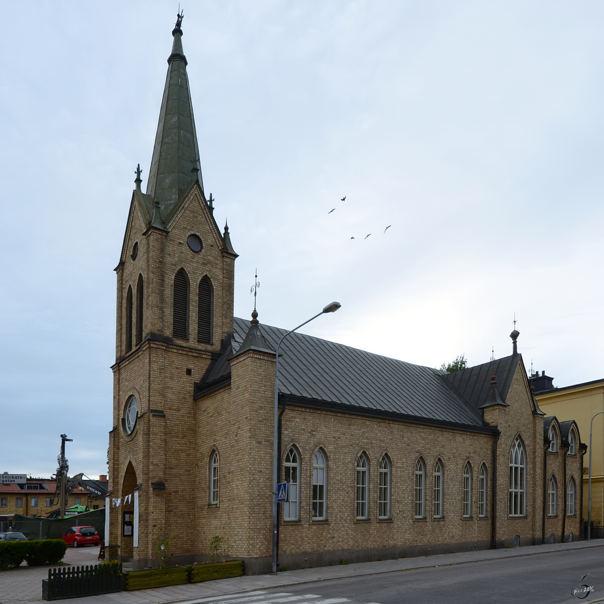 Das Stadsmissionens Caf in einem ehemaligen Kirchengebude in Linkping. (Juni 2012)