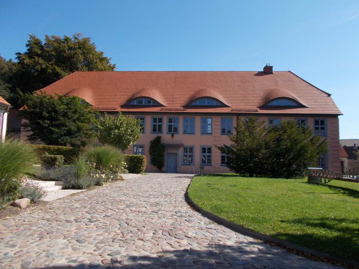 Das Stadtmuseum im Klosterhof von Bergen/Rgen am 06.September 2014.