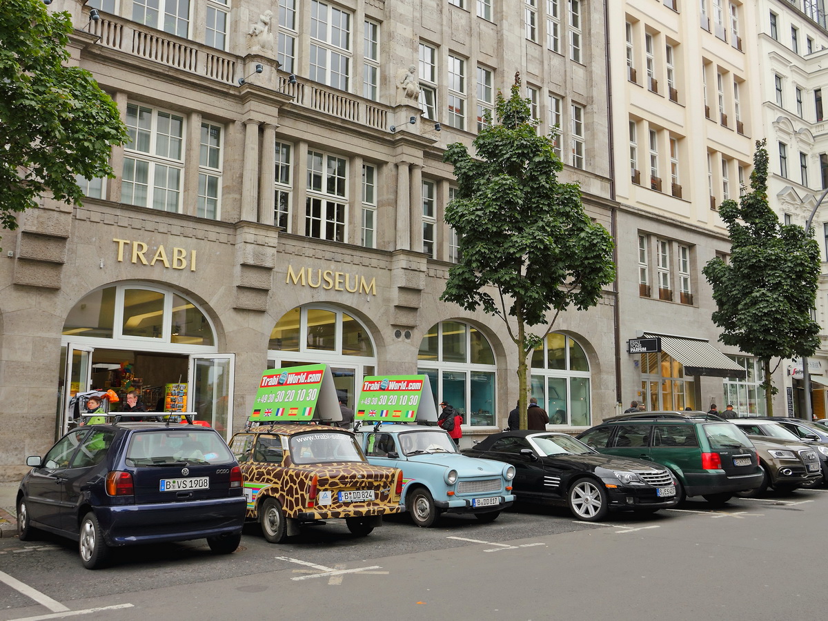 Das Trabbi Museum in der Zimmerstrae 14-15 in Berlin Kreuzberg am 07. Oktober 2016. 