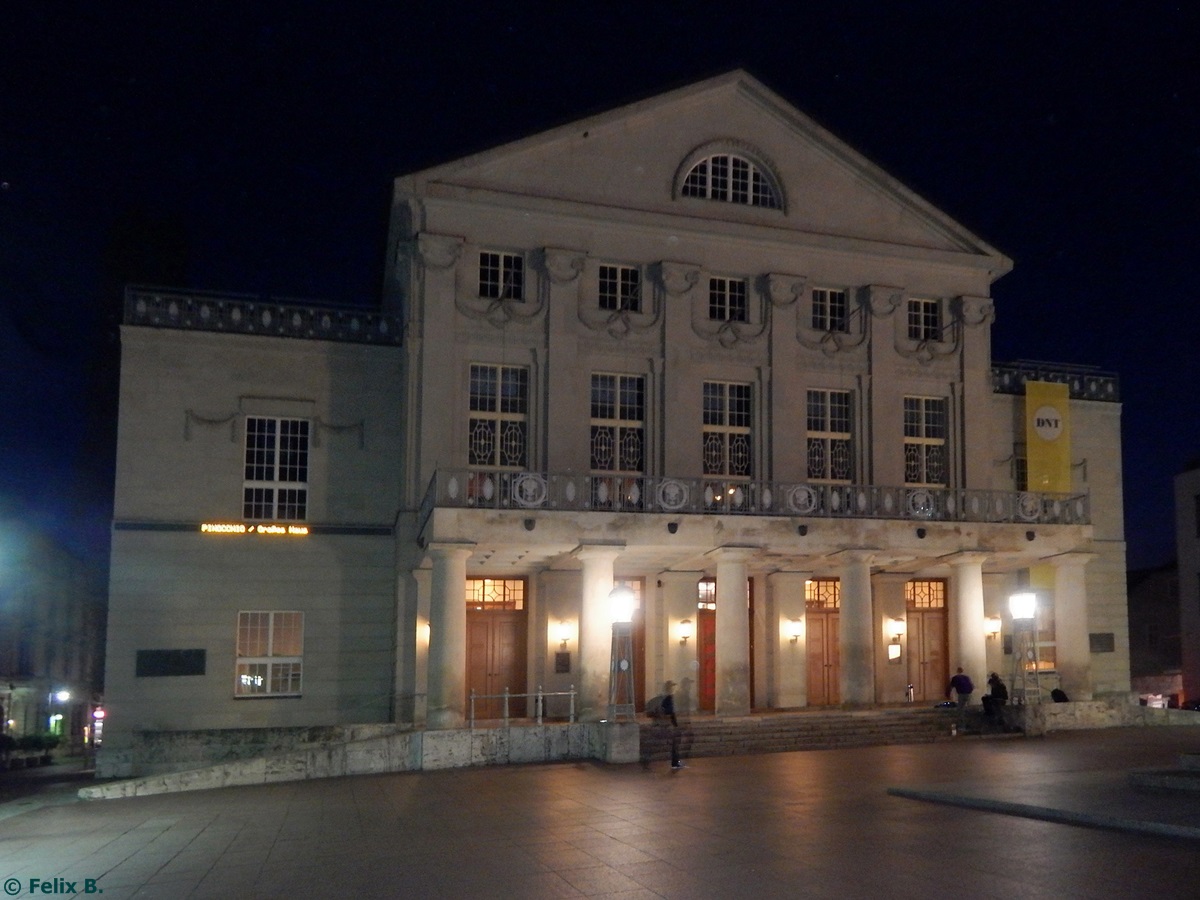 Das Weimarer Theater in Weimar am 06.10.2014
