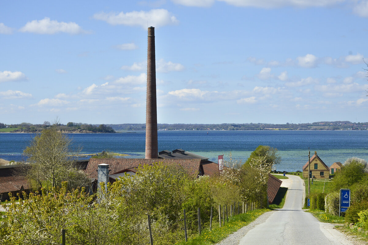 Das Ziegeleimuseum von Cathrinesminde auf der halbinsel broagerland in Nordschleswig (Snderjylland). Aufnahme: 22. April 2022.