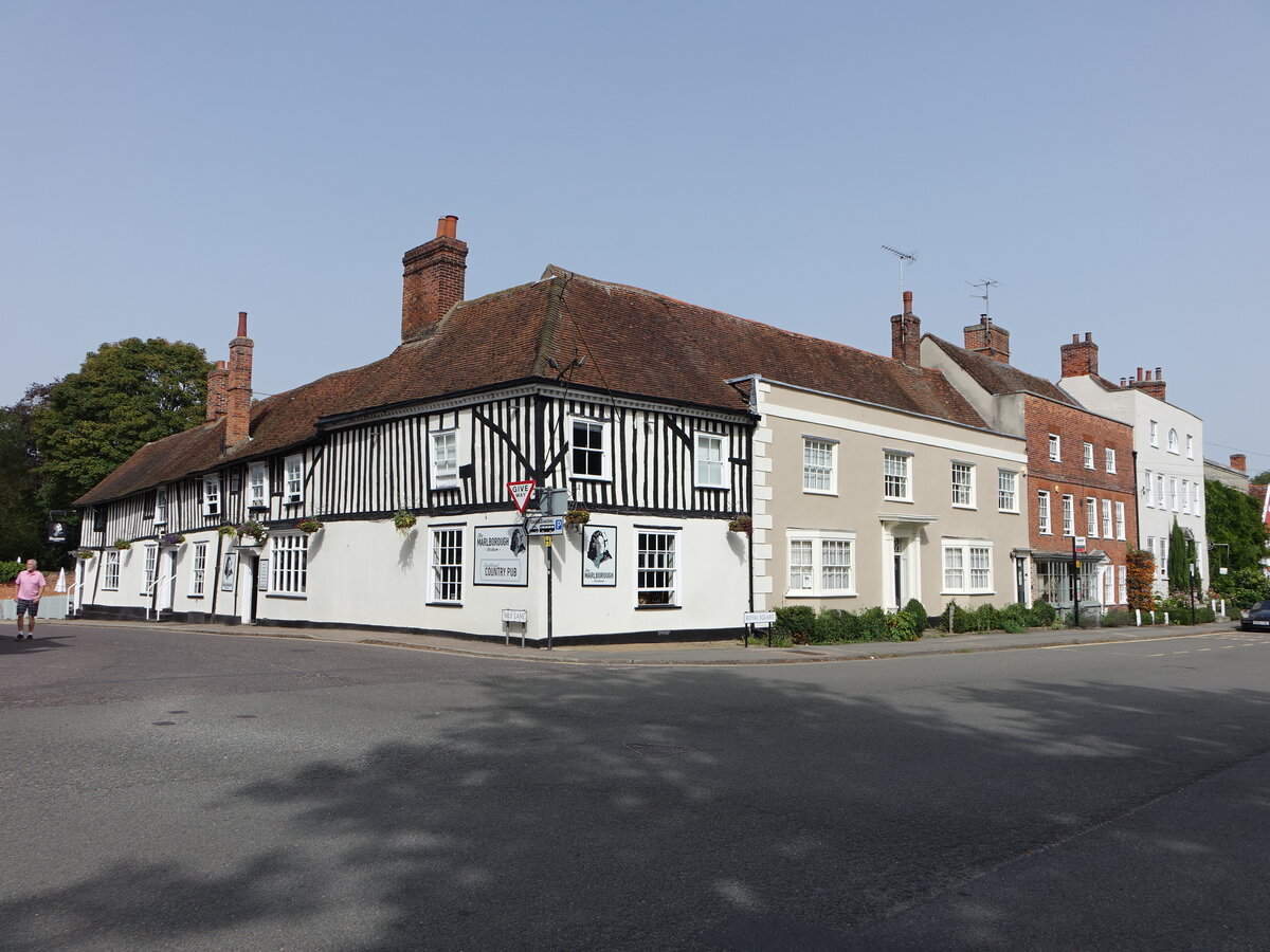 Dedham, Pub The Marlborough in der Brook Street (06.09.2023)