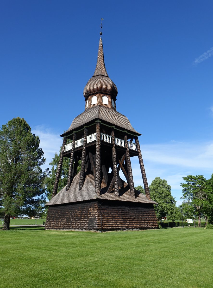 Delsbo, Glockenturm an der Ev. Kirche, erbaut 1742 (20.06.2017)