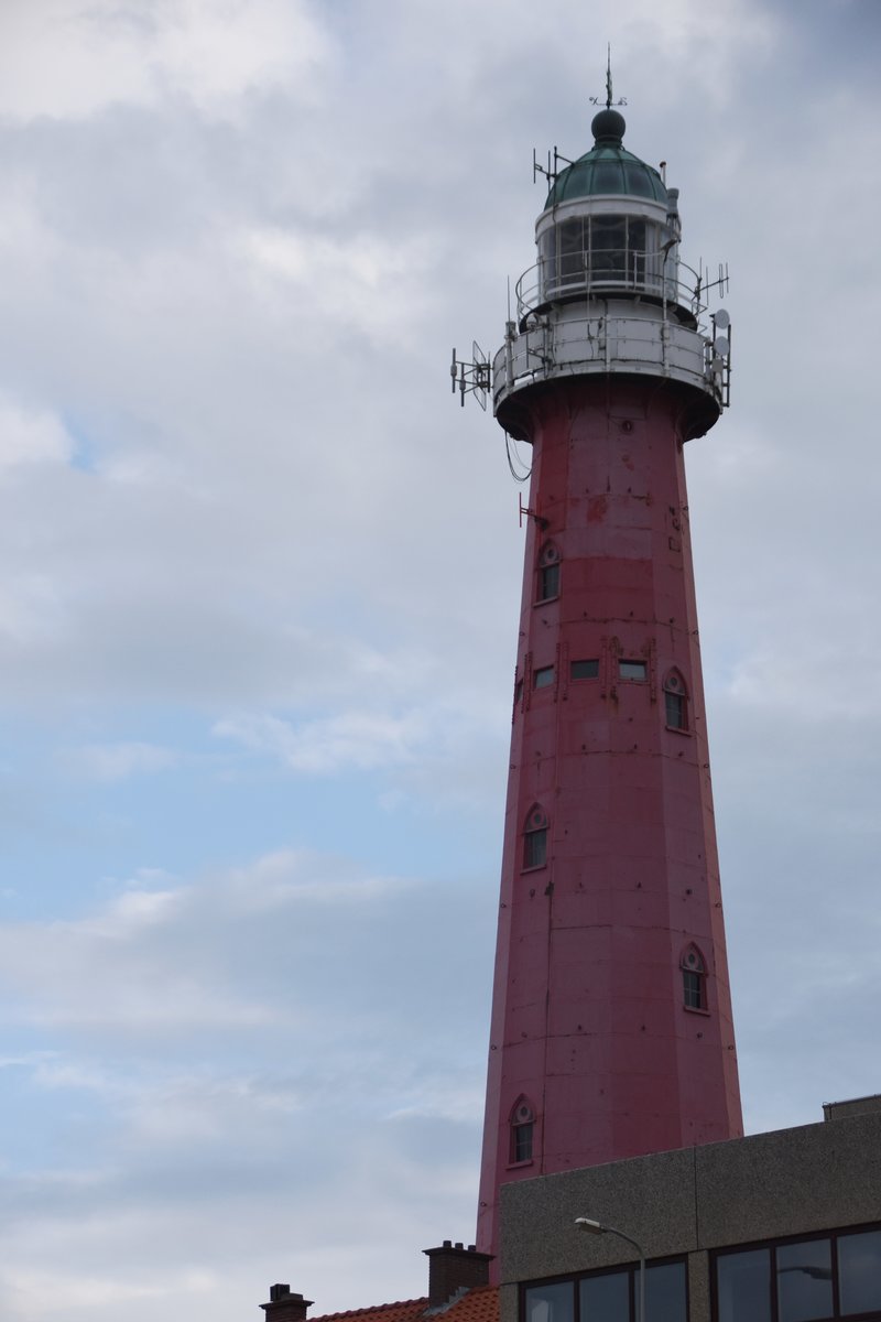 DEN HAAG, Ortsteil Scheveningen, 05.08.2017, Leuchtturm