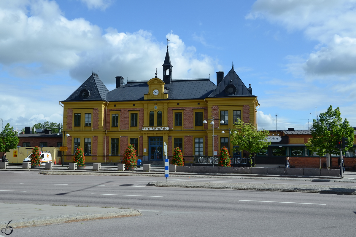 Der Bahnhof in der schwedischen Stadt Linkping. (Juni 2012)